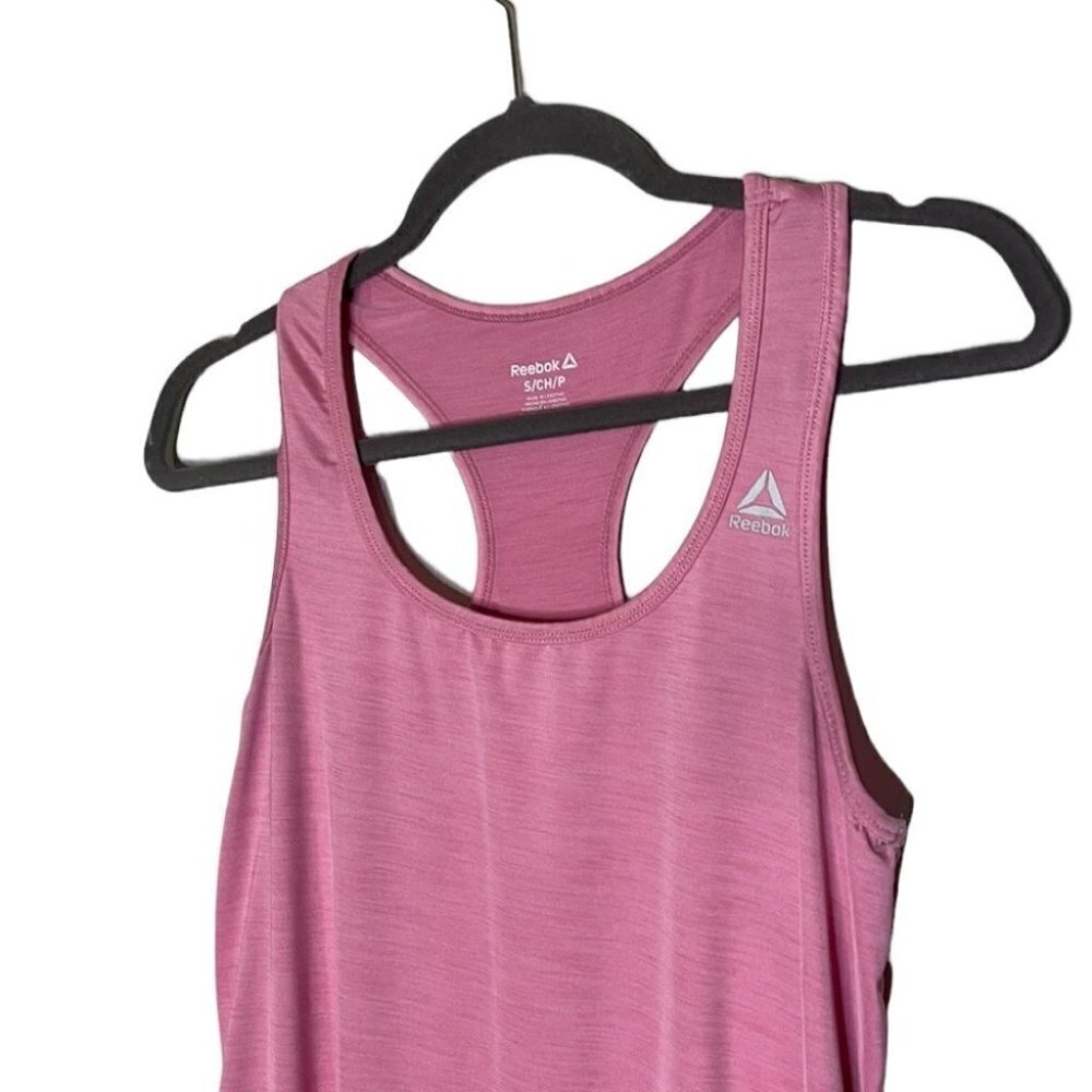adidas Active Pink Racerback Tank Top - Picture 3 of 11